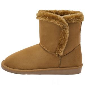 Alpine Swiss Mindy Women’s Winter Boots | Short Faux Shearling Boot | Warm